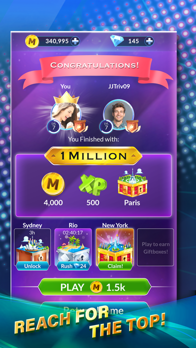 Who Wants to Be a Millionaire? ภาพหน้าจอเกม