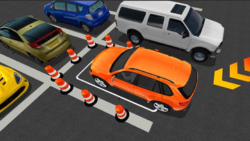 Prado Car Parking Games 3D Game Screenshot