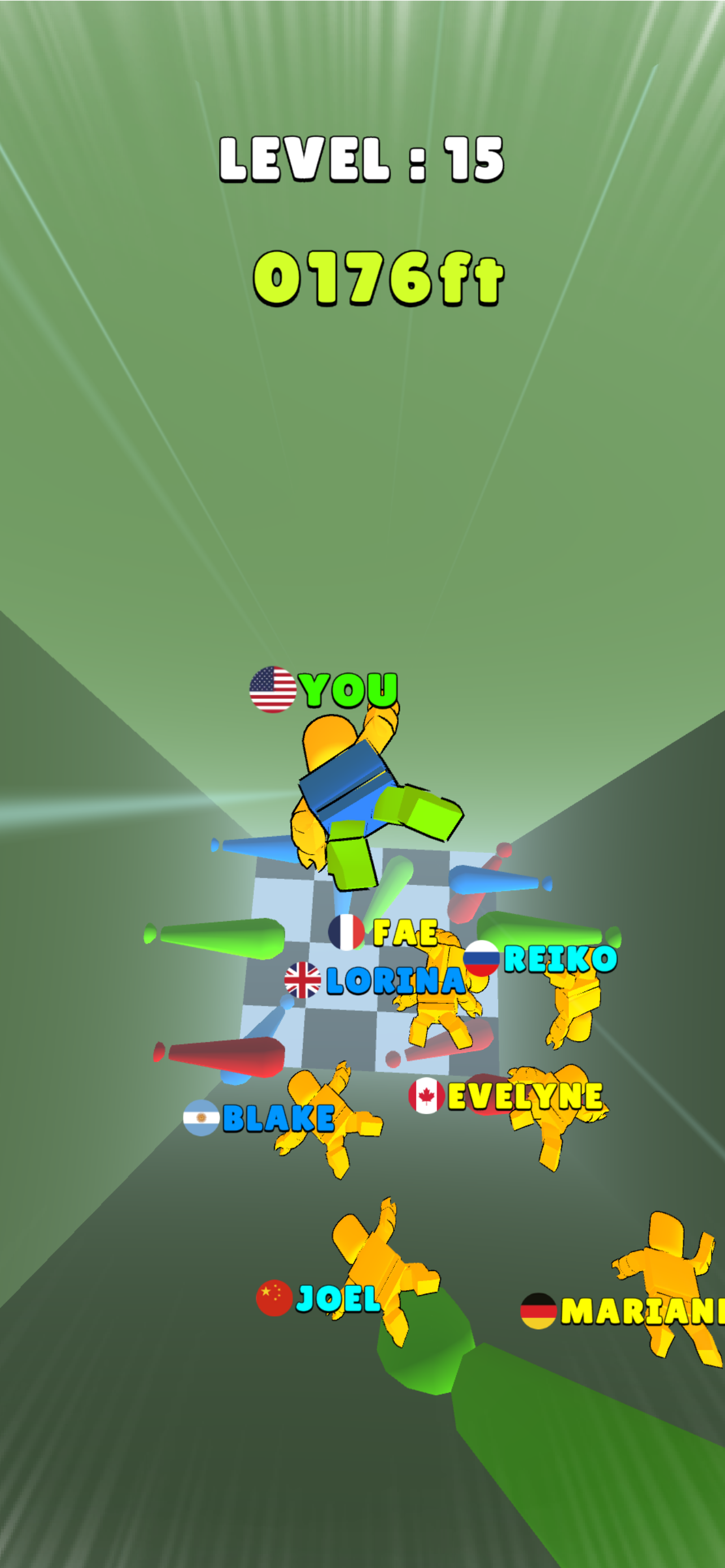 Скриншот игры Dropper Challenge