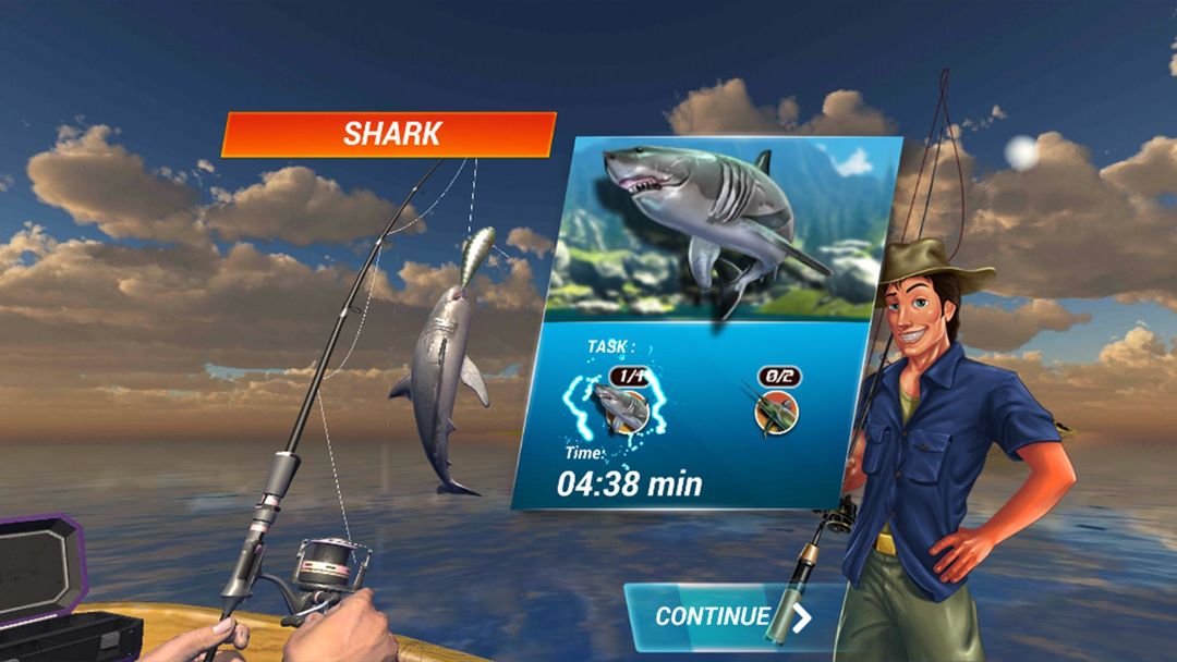 memancing Permainan Simulator Olahraga Laut screenshot game