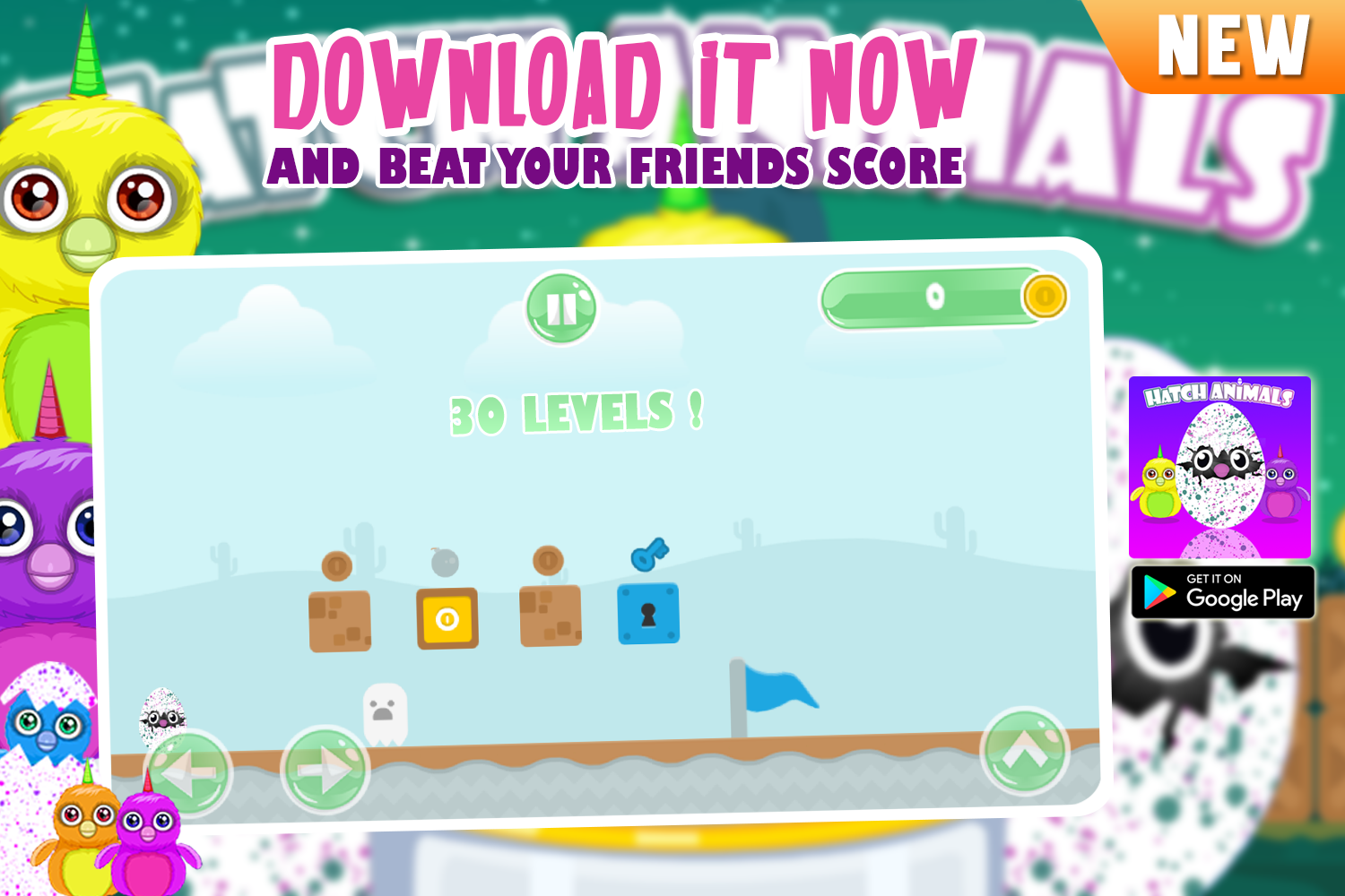 Hatsh eggs 🐣 ภาพหน้าจอเกม