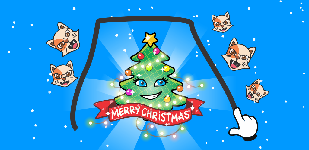 Screenshot of the video of Save the Xmas Tree