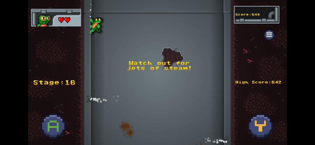 Geko: Entering The Pipe screenshot game
