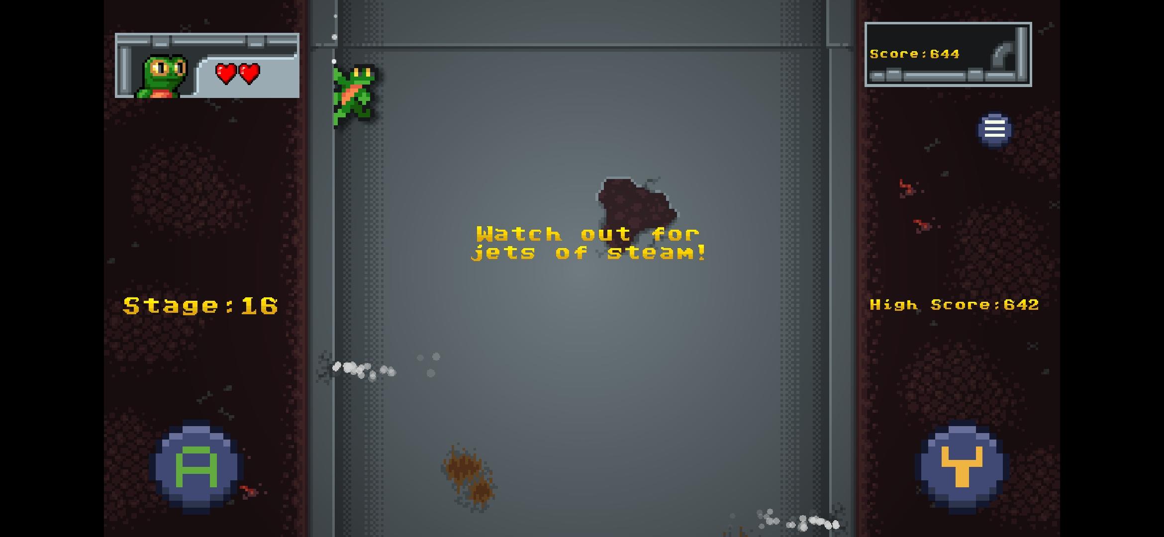 Geko: Entering The Pipe Game Screenshot