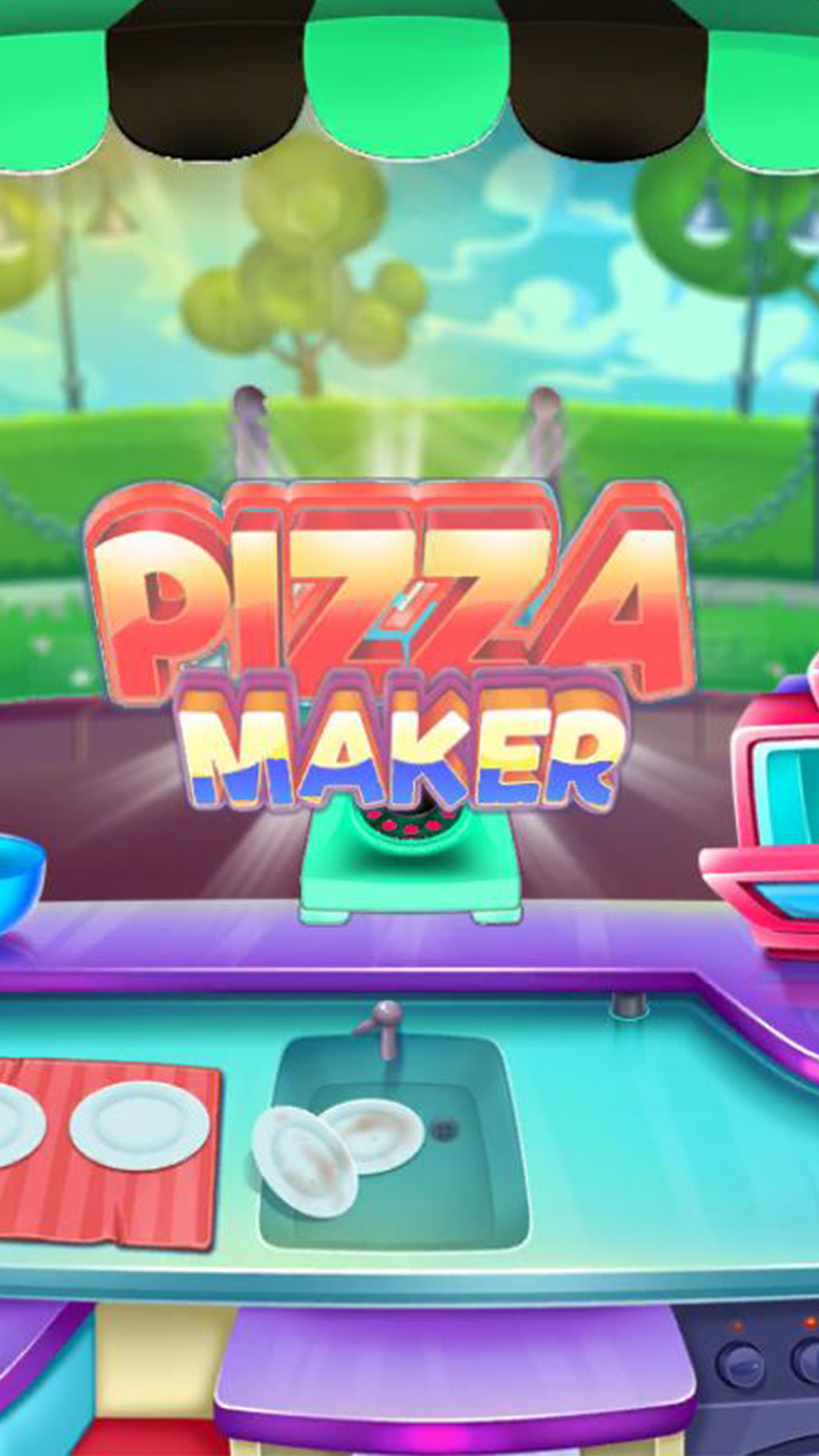 Pizza Maker cooking games 게임 스크린샷