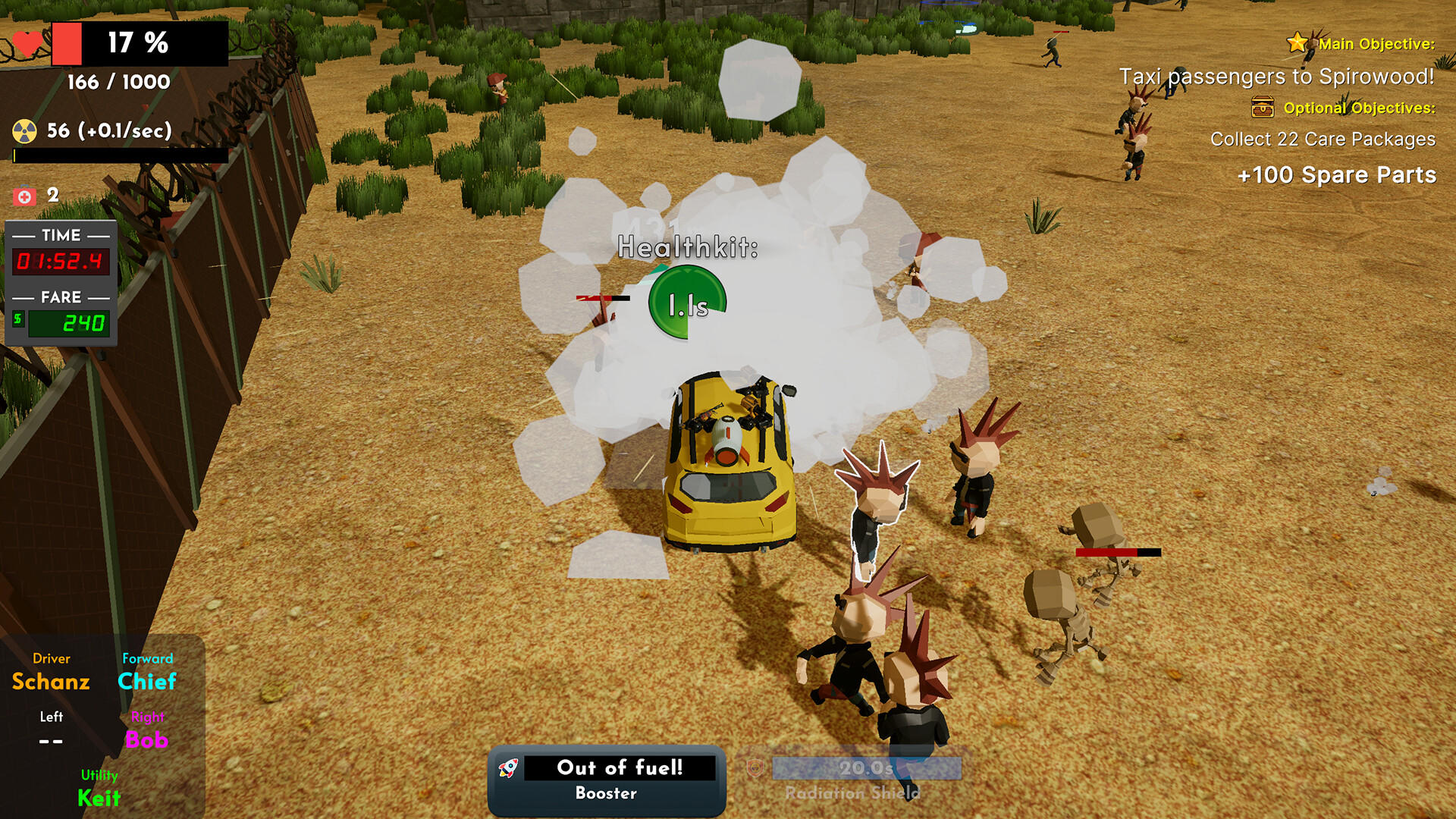 Tombstone Taxi screenshot game