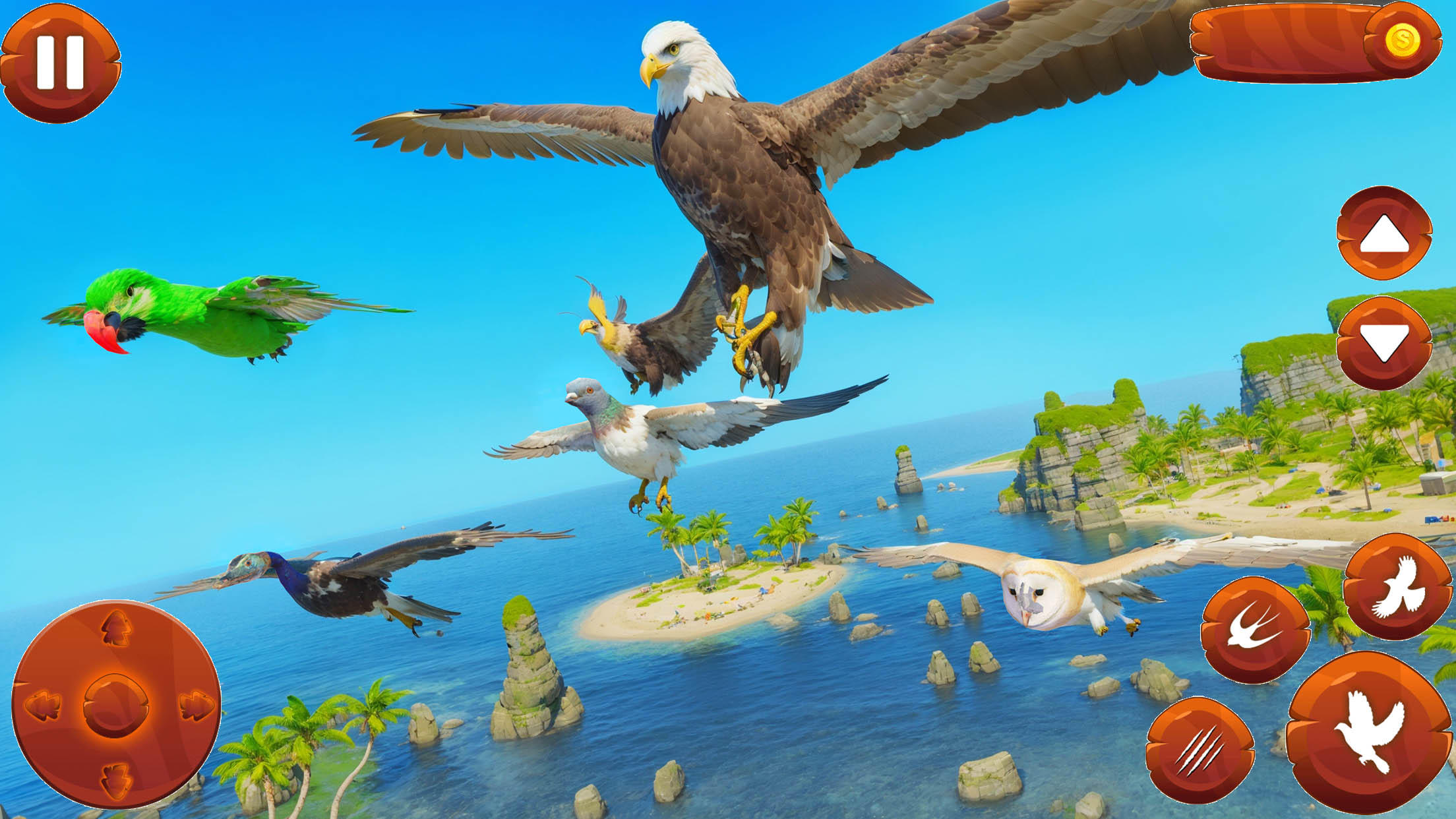 Wild Birds Life Simulator 3D Game Screenshot