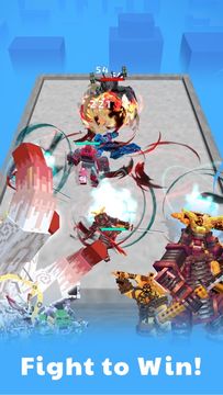 Craft Robot: Merge Block Game Screenshot