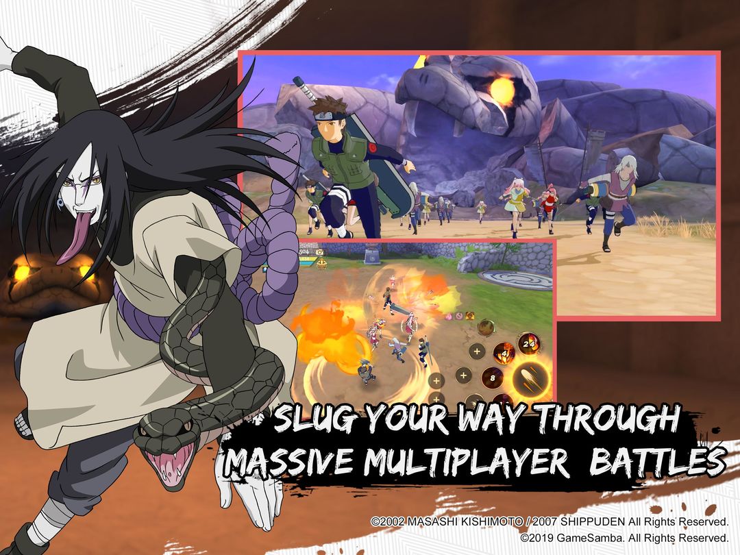 Naruto: Slugfest 게임 스크린 샷