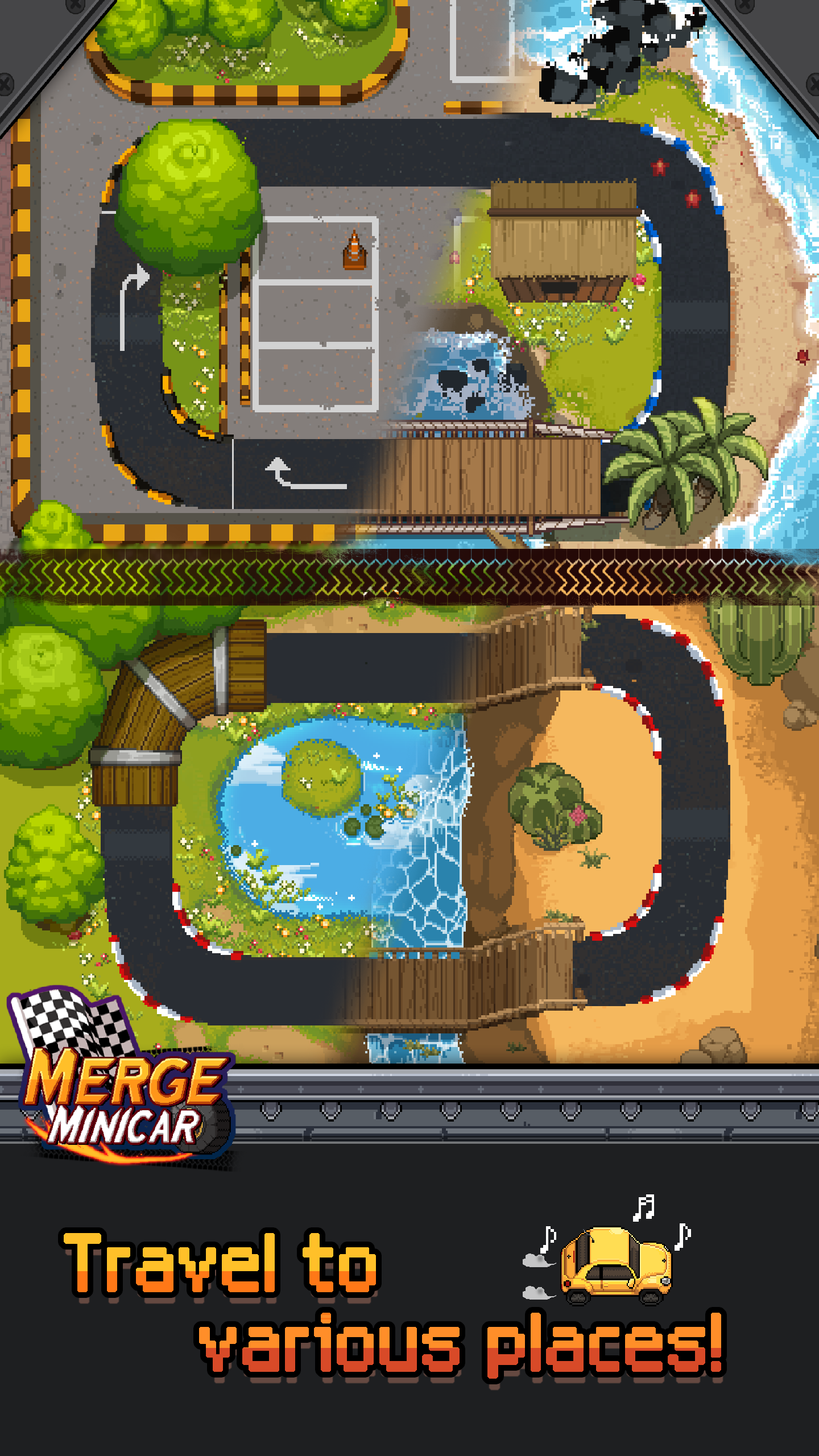 Merge Minicar Game Screenshot