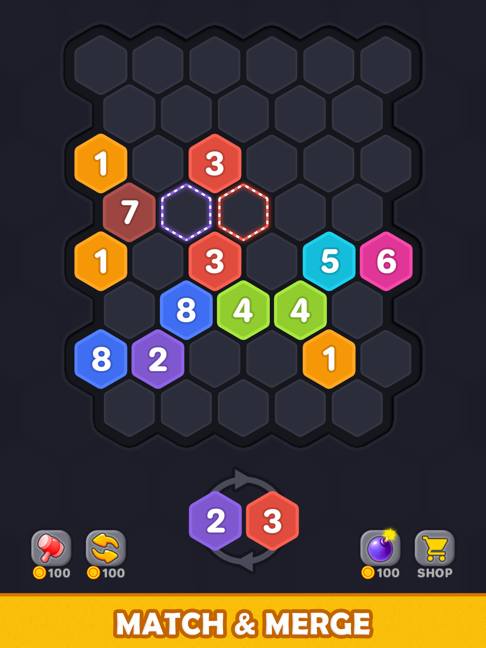 Merge Hexa Puzzle -Merge block android iOS apk download for free-TapTap