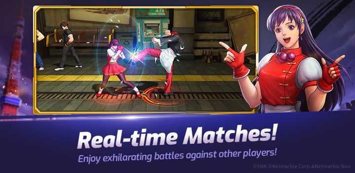 Screenshot of The King of Fighters ALLSTAR