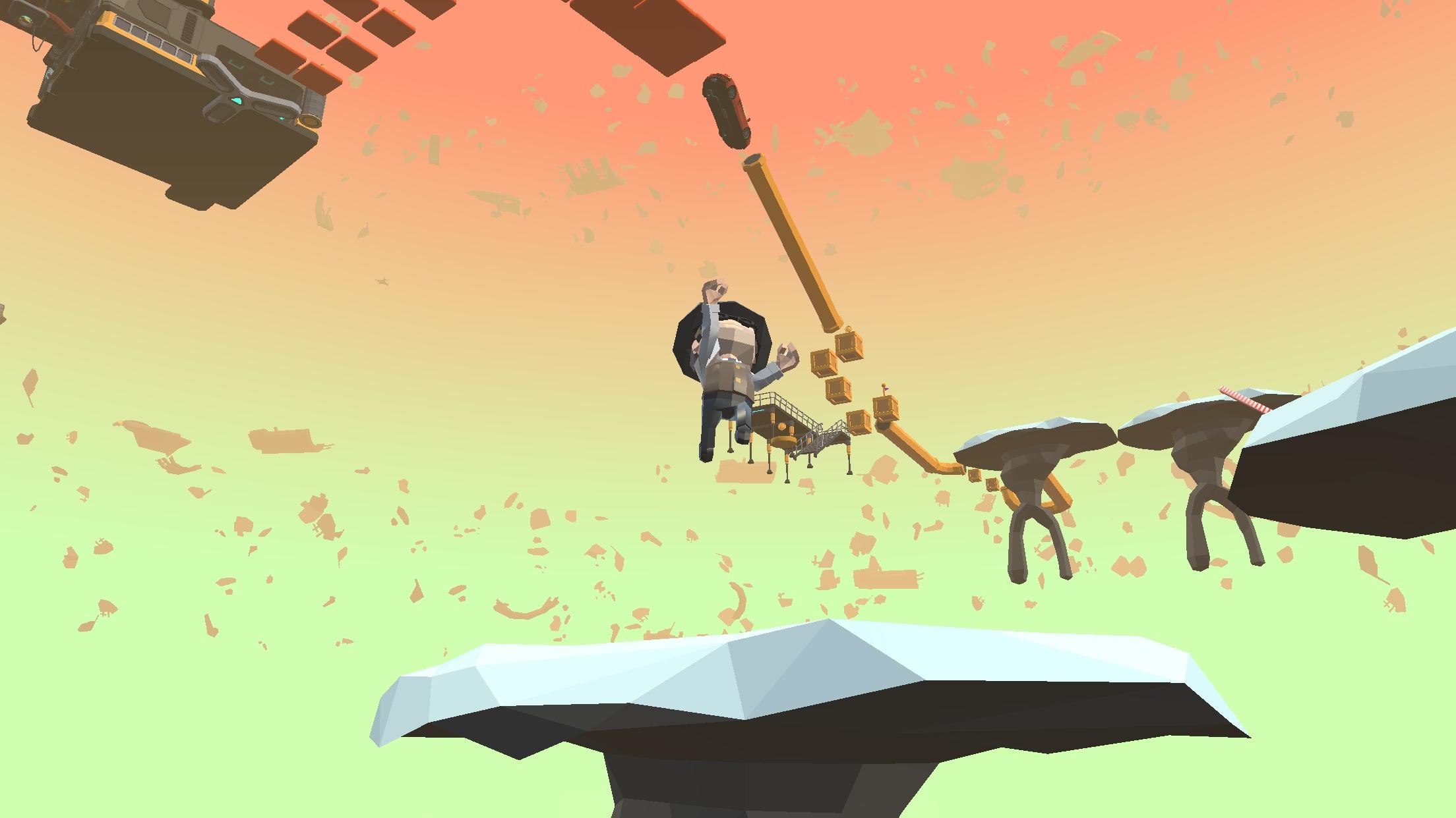 Screenshot of Going Up: 3D Space Parkour