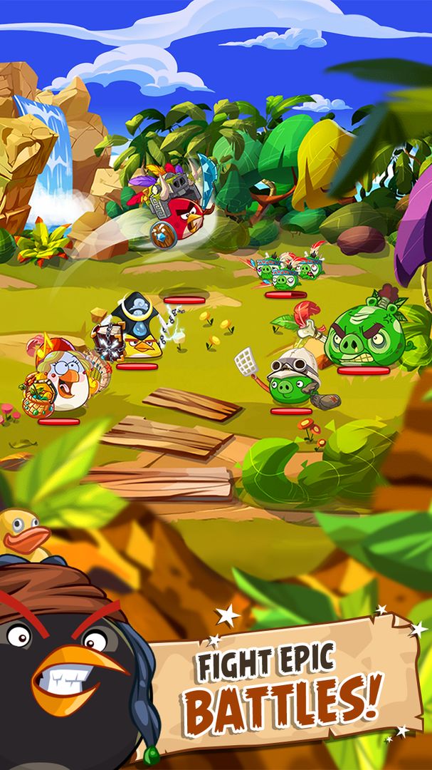 Angry Birds Epic RPG ภาพหน้าจอเกม