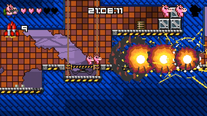 Ammo Pigs: Armed and Delicious Game Screenshot