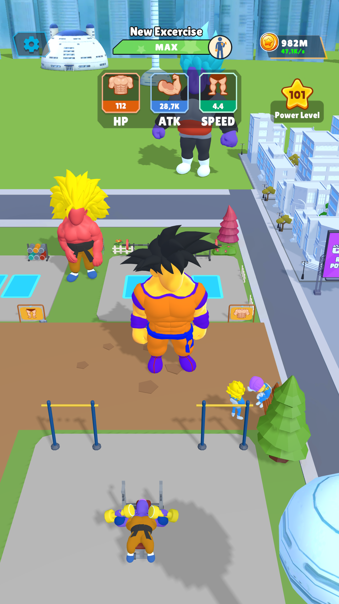 Legendary Warriors Gym Clicker android iOS apk download for free-TapTap