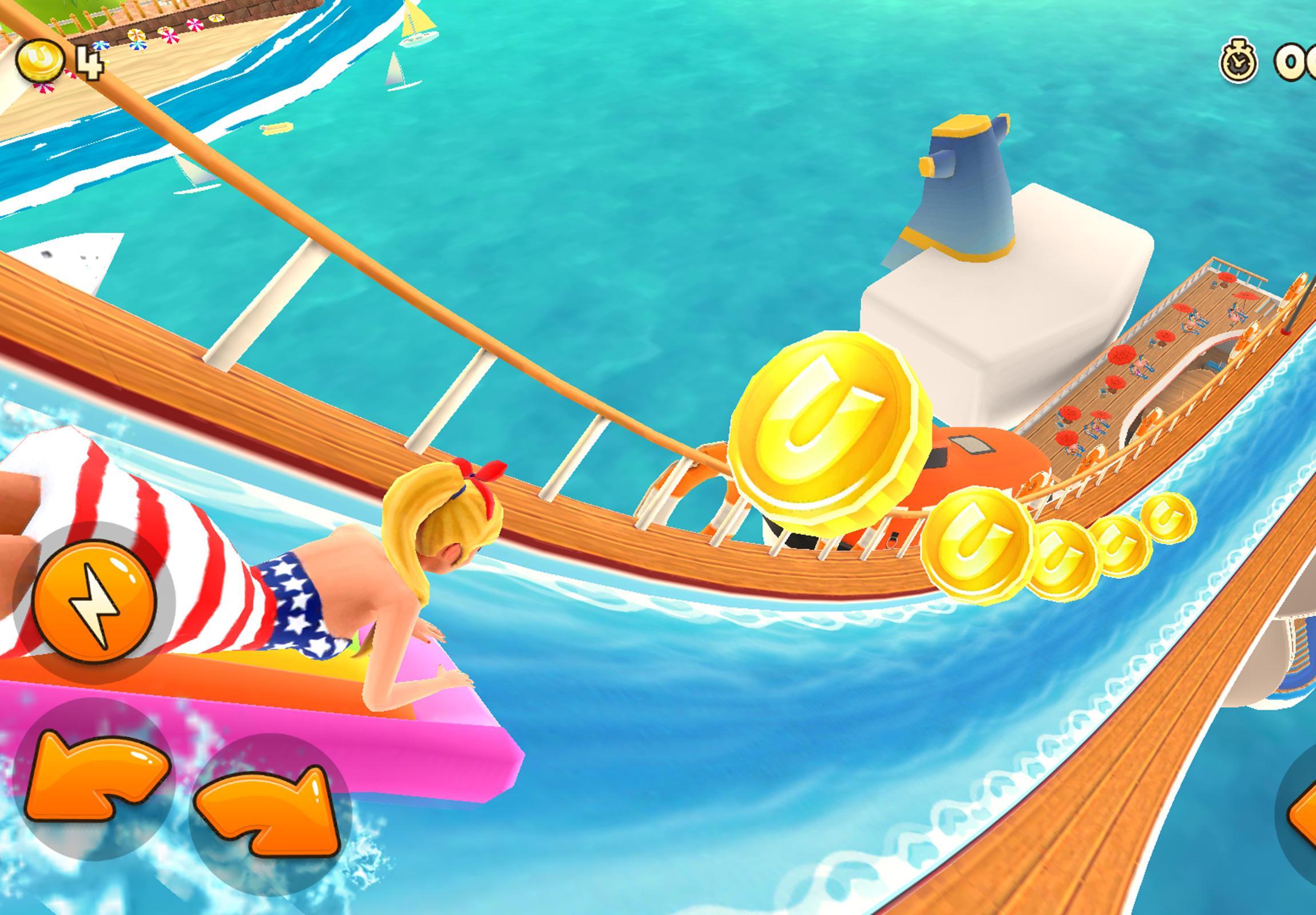 Uphill Rush Water Park Racing Game Screenshot