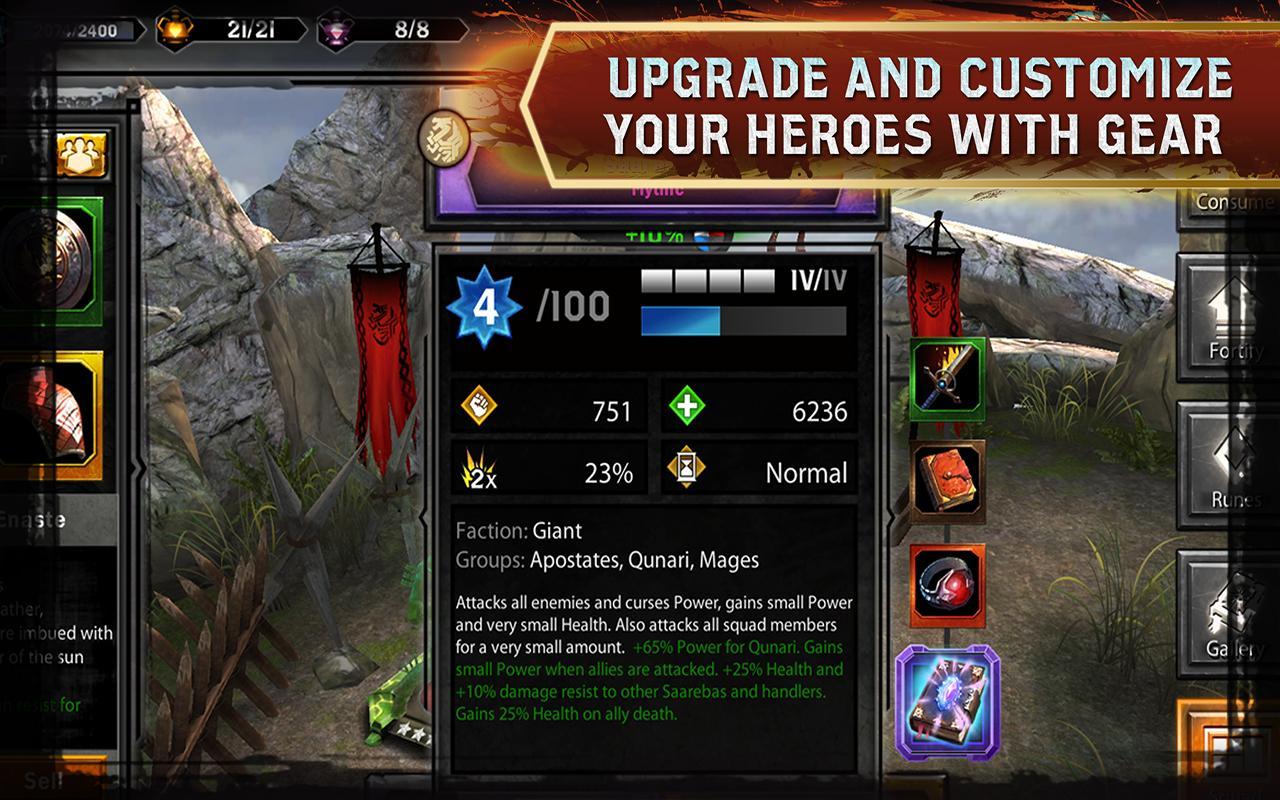 Heroes of  Dragon Age Game Screenshot