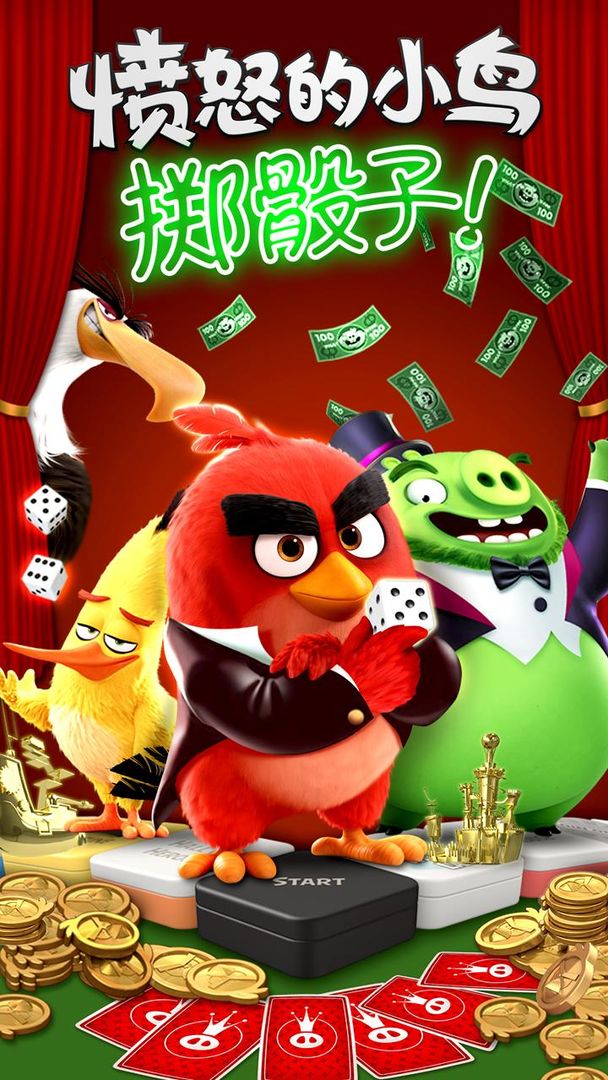 Screenshot of Angry Birds: Dice