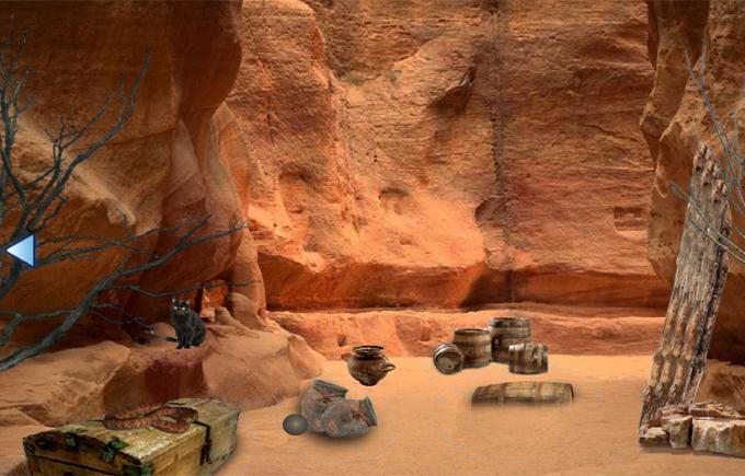 Escape Games - Canyon Treasure Game Screenshot
