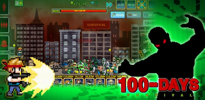 Banner of 100 DAYS - Zombie Survival 3.2.0
