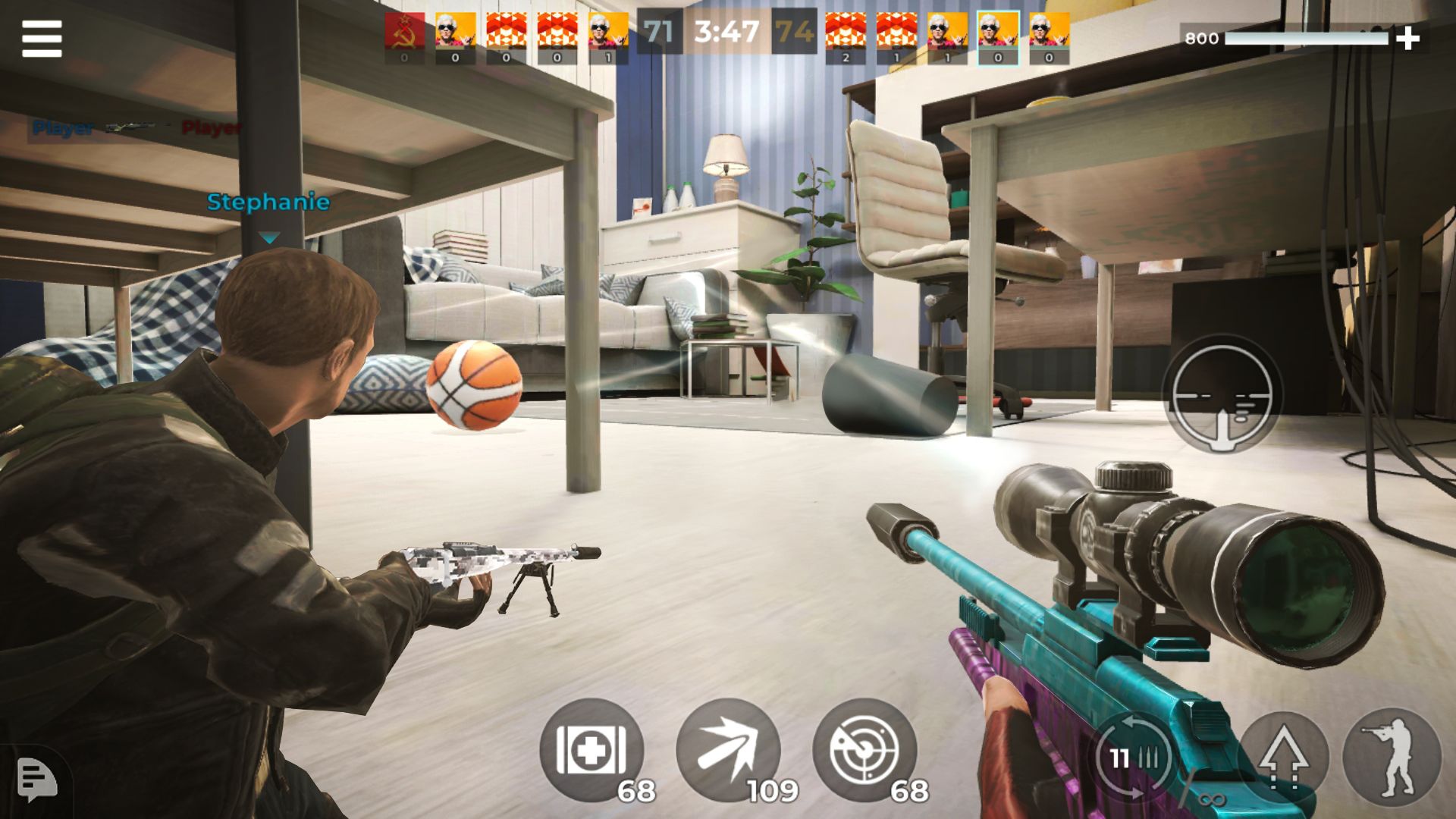 Screenshot of AWP Mode: Elite online 3D sniper FPS