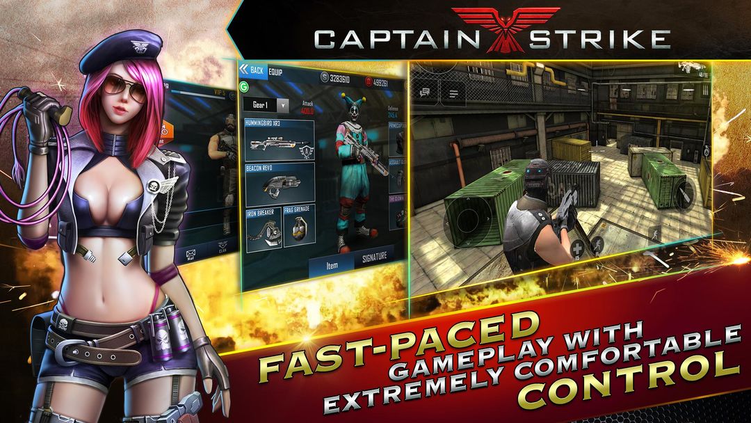 Captain Strike: Reloaded 게임 스크린 샷