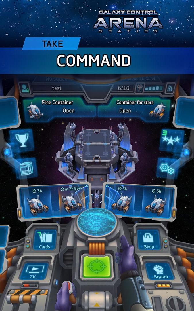 Arena: Galaxy Control online P screenshot game
