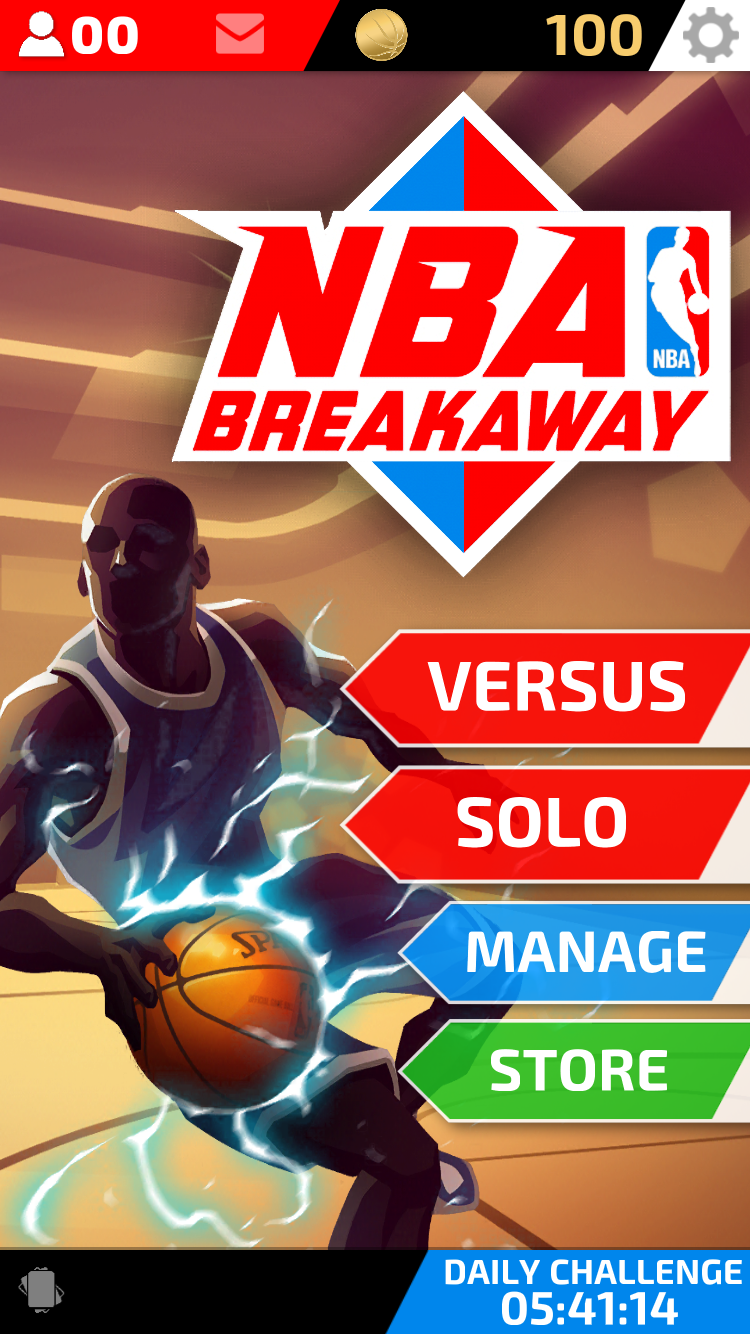 Cuplikan Layar Game NBA Breakaway