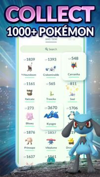 Pokémon GO Game Screenshot