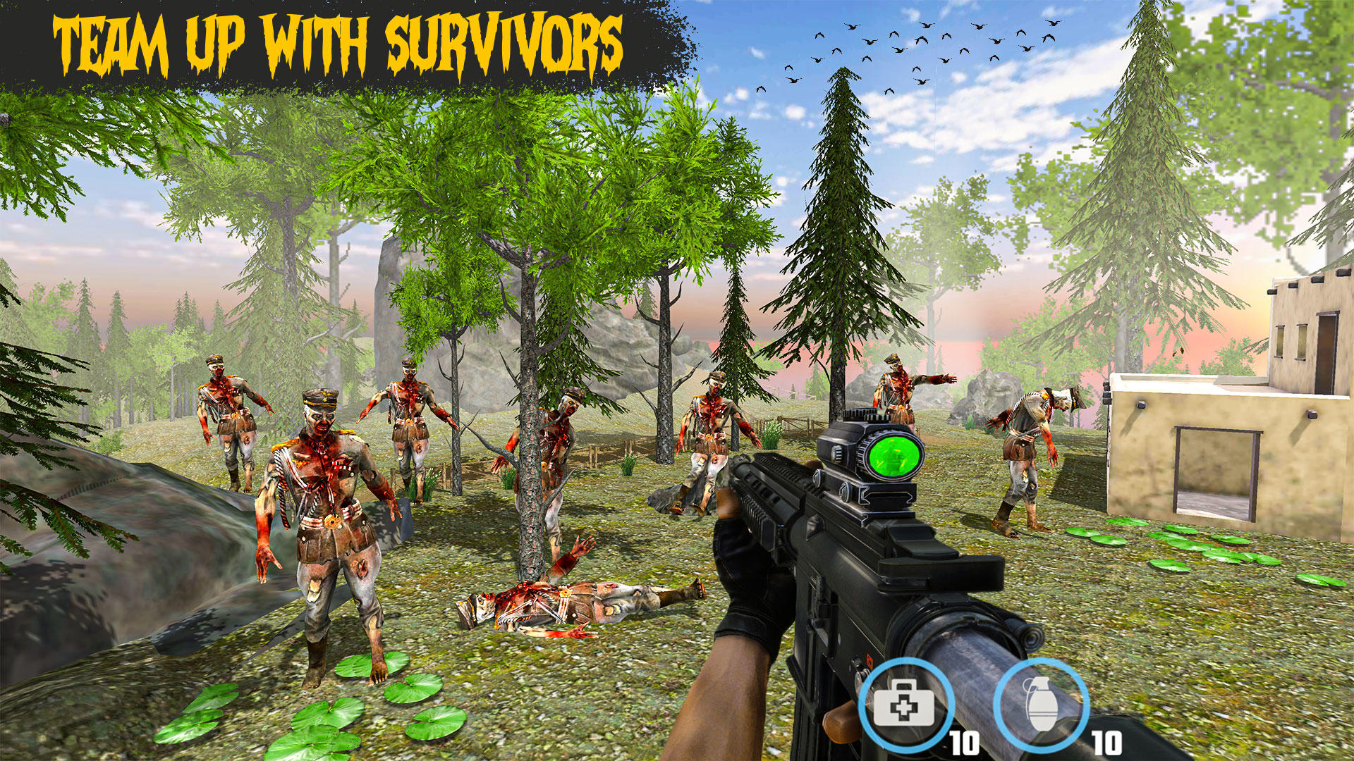 DEAD MEAT Jogo de Sobrevivência Zumbi FPS Infinito versão móvel andróide  iOS apk baixar gratuitamente-TapTap