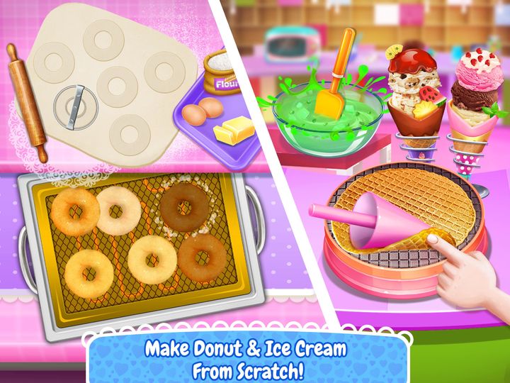 Screenshot 1 of Sweet Desserts Food Maker 1.1