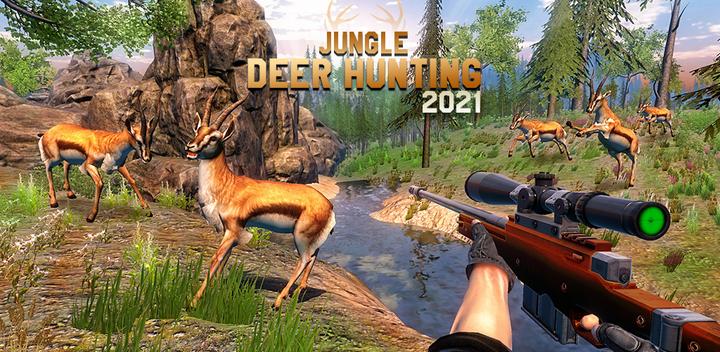 Banner of Jungle Deer Hunting Games 3D 3.0.6