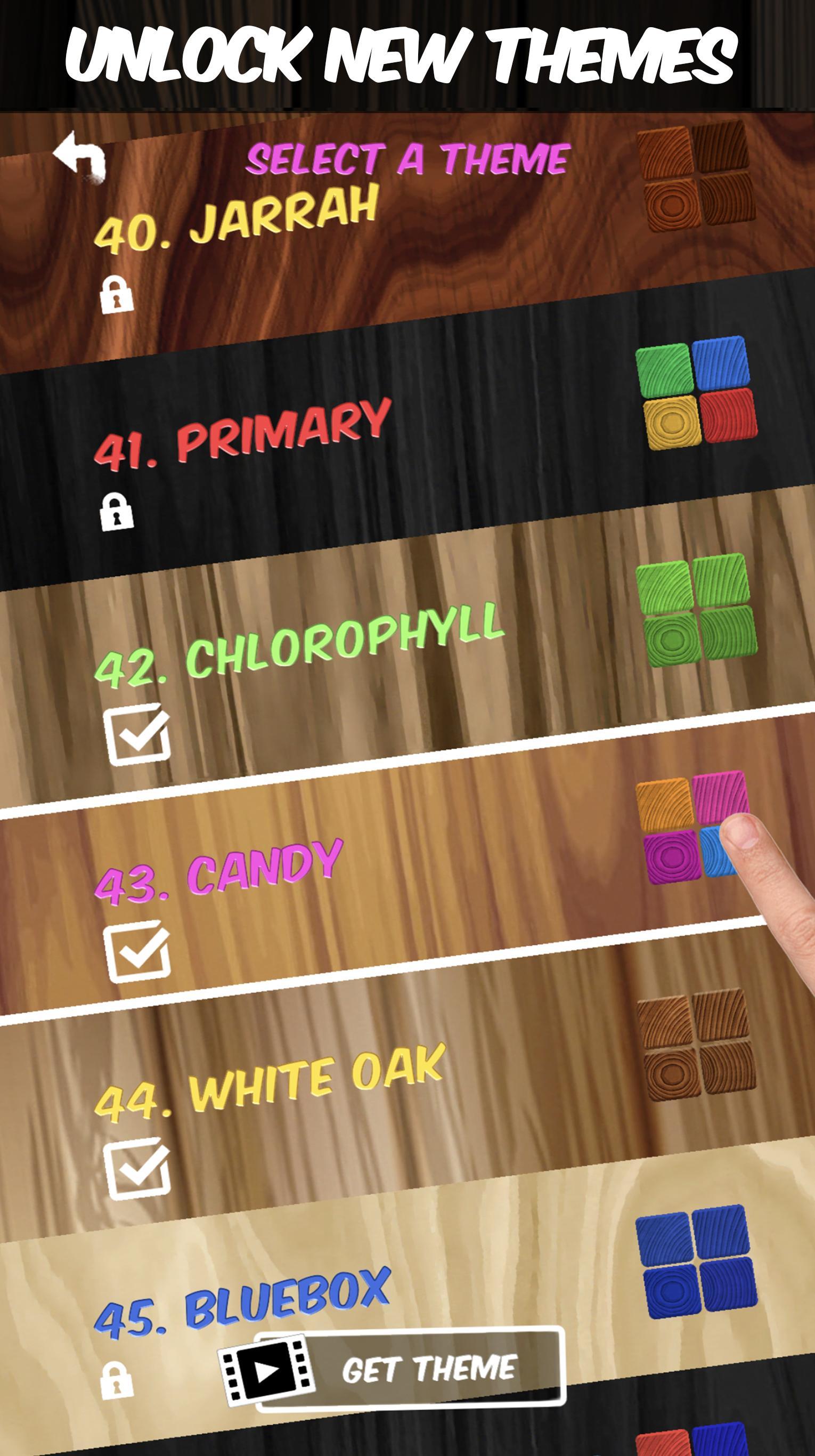 Screenshot 1 of Woodblox Puzzle - Wood Block Wooden Puzzle Game 1.3.1