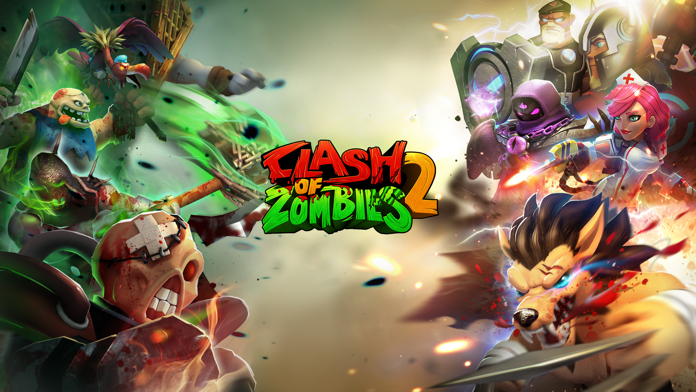 Clash of Zombies 2: Atlantis Game Screenshot