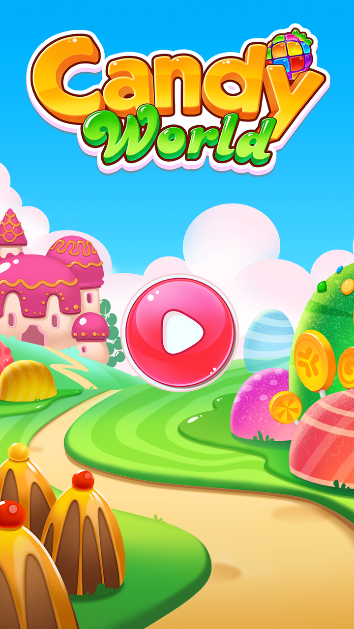 Fruit Candy World Game Screenshot