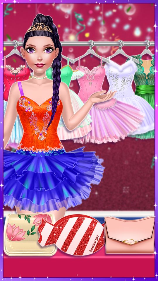 Screenshot of Ballerina Magazine Dress Up