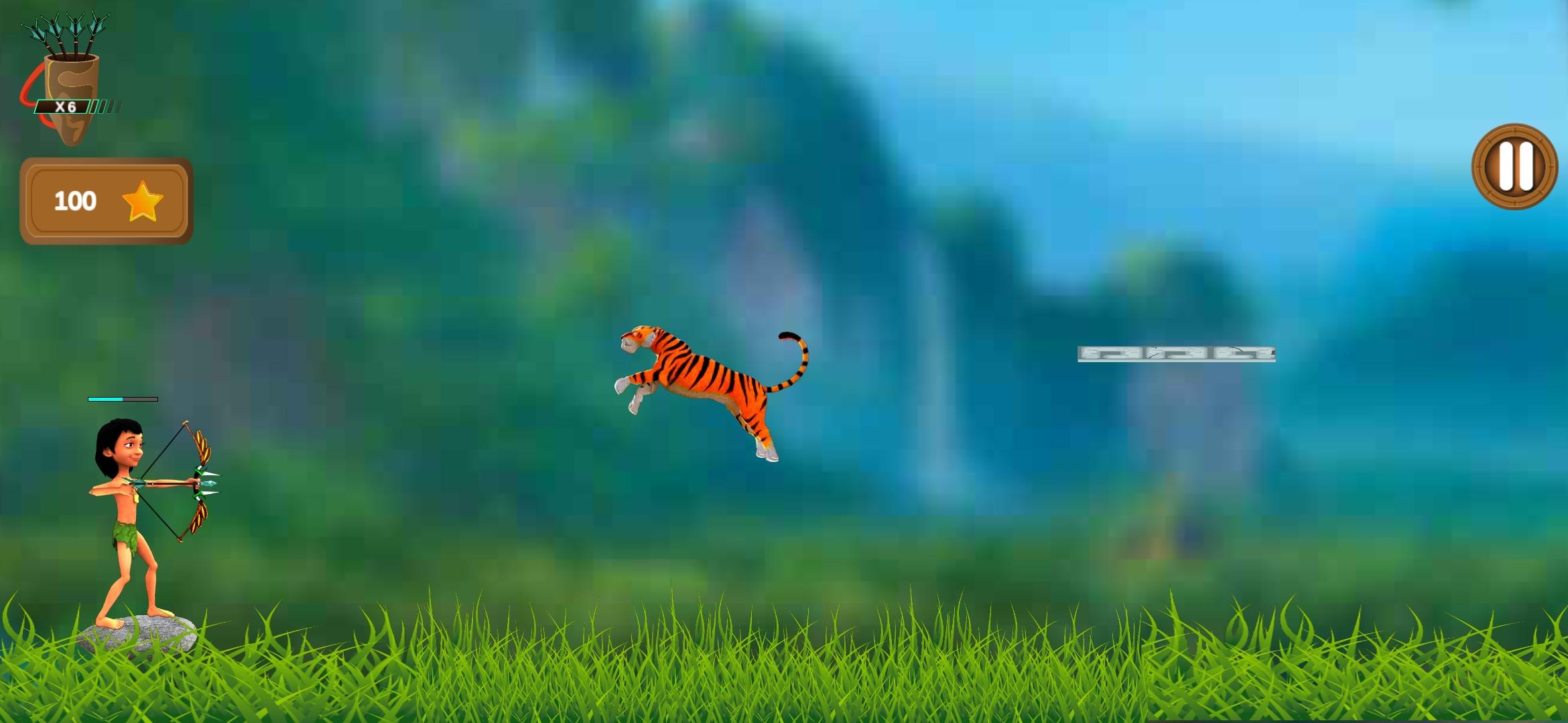Mowgli Archer Hero Game Screenshot