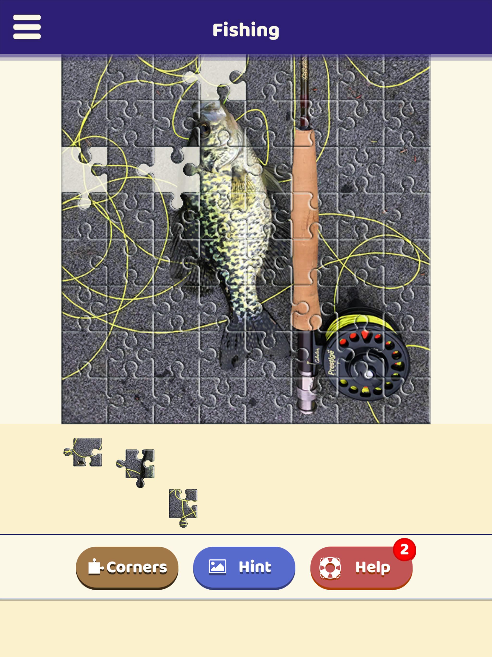 Fishing Puzzle Game Screenshot