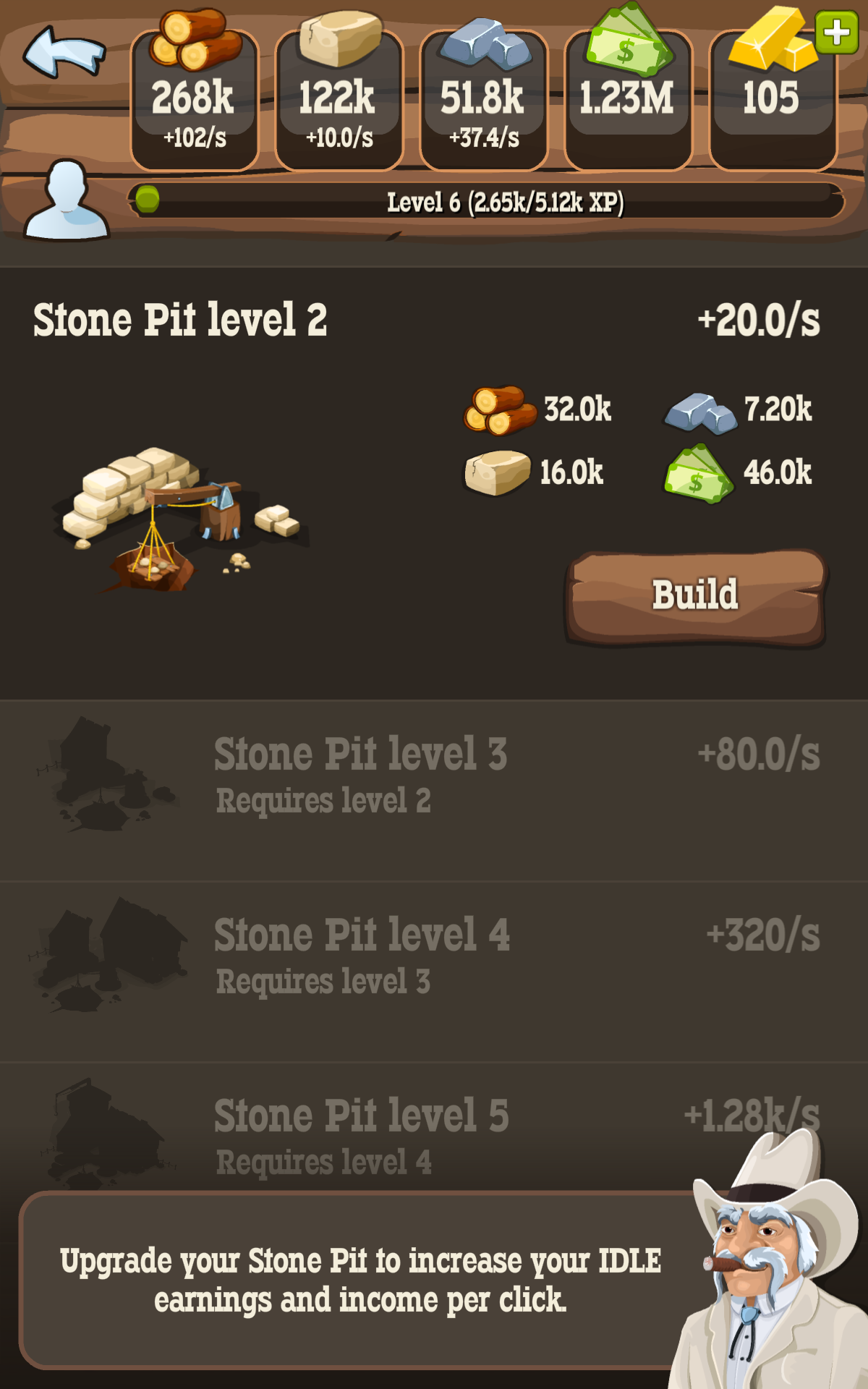 Tap Tap West Game Screenshot