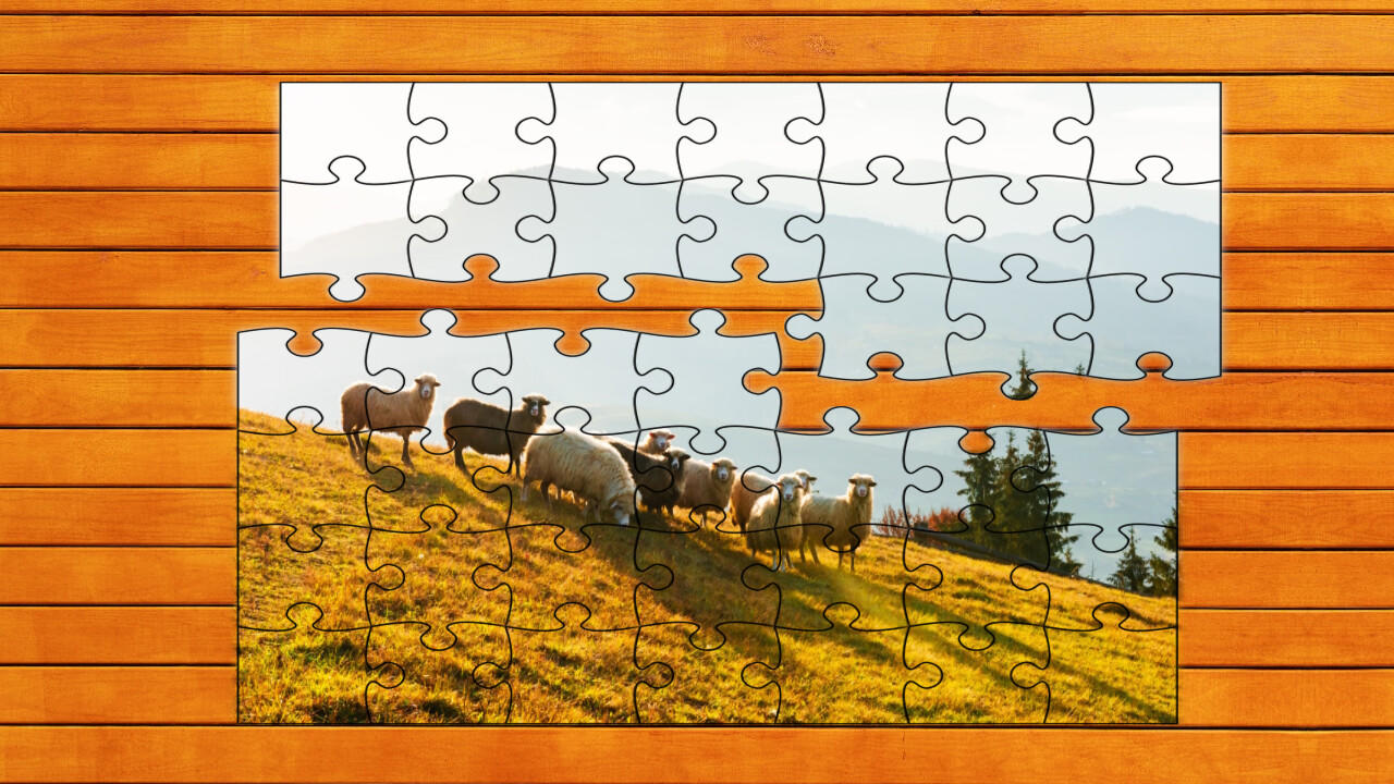 Screenshot 1 of Golden Leaf Jigsaw Puzzles 