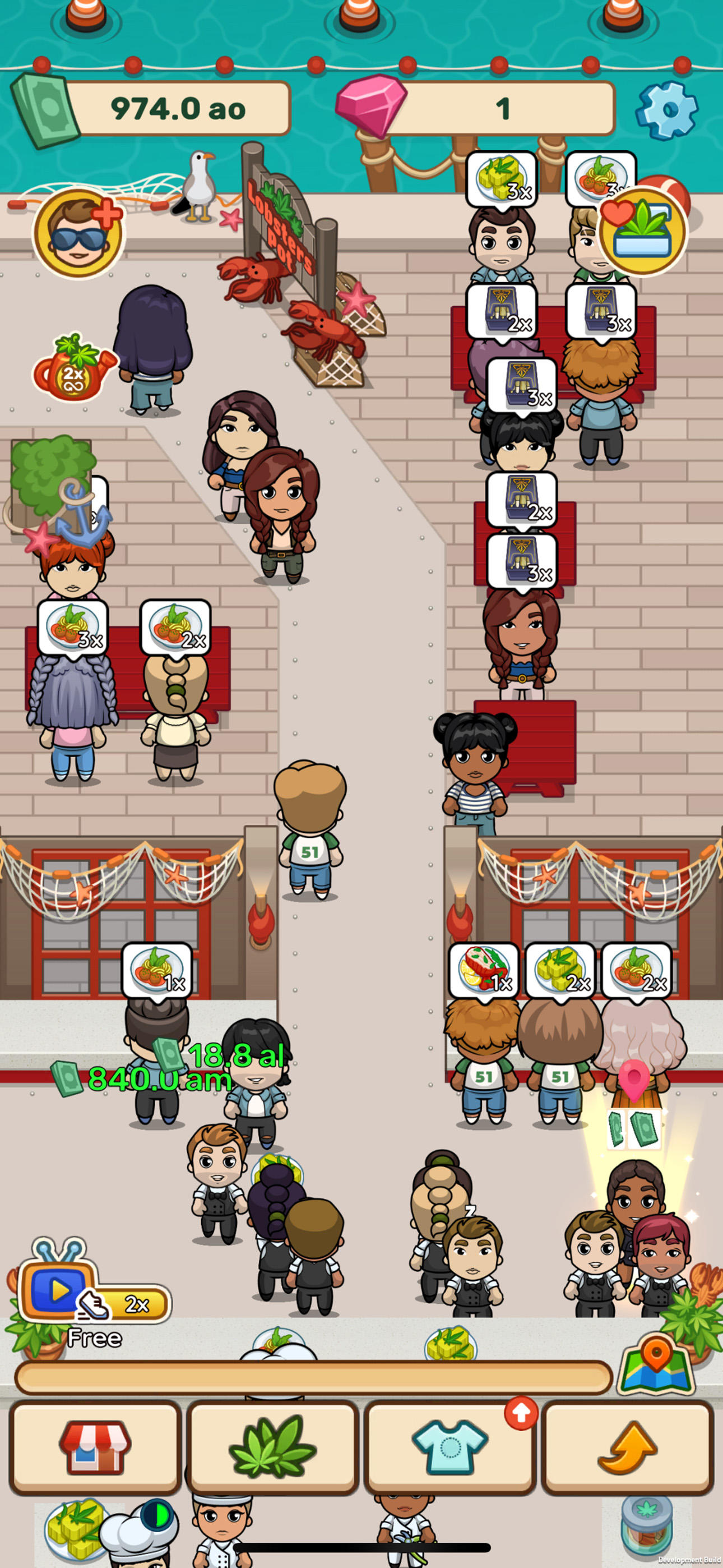 Weed Shop Tycoon Game Screenshot