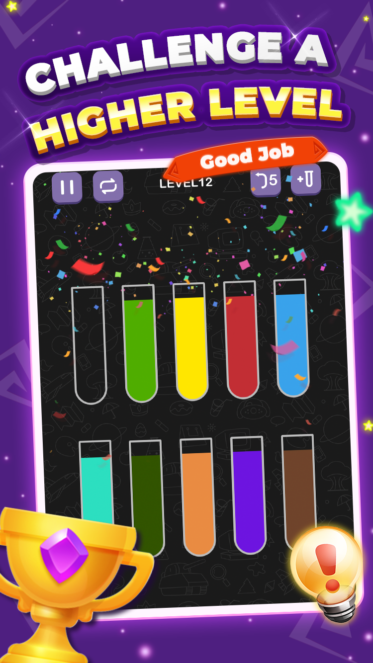 Water Color Game Game Screenshot