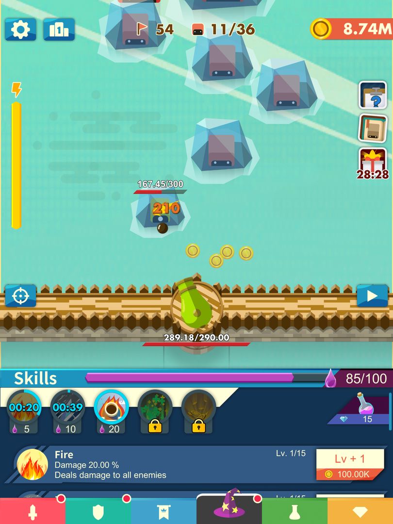 Screenshot of Eternal Cannon