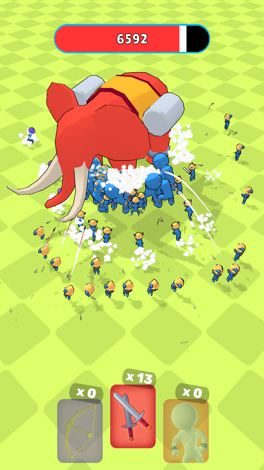 Скриншот игры Merge & Fight