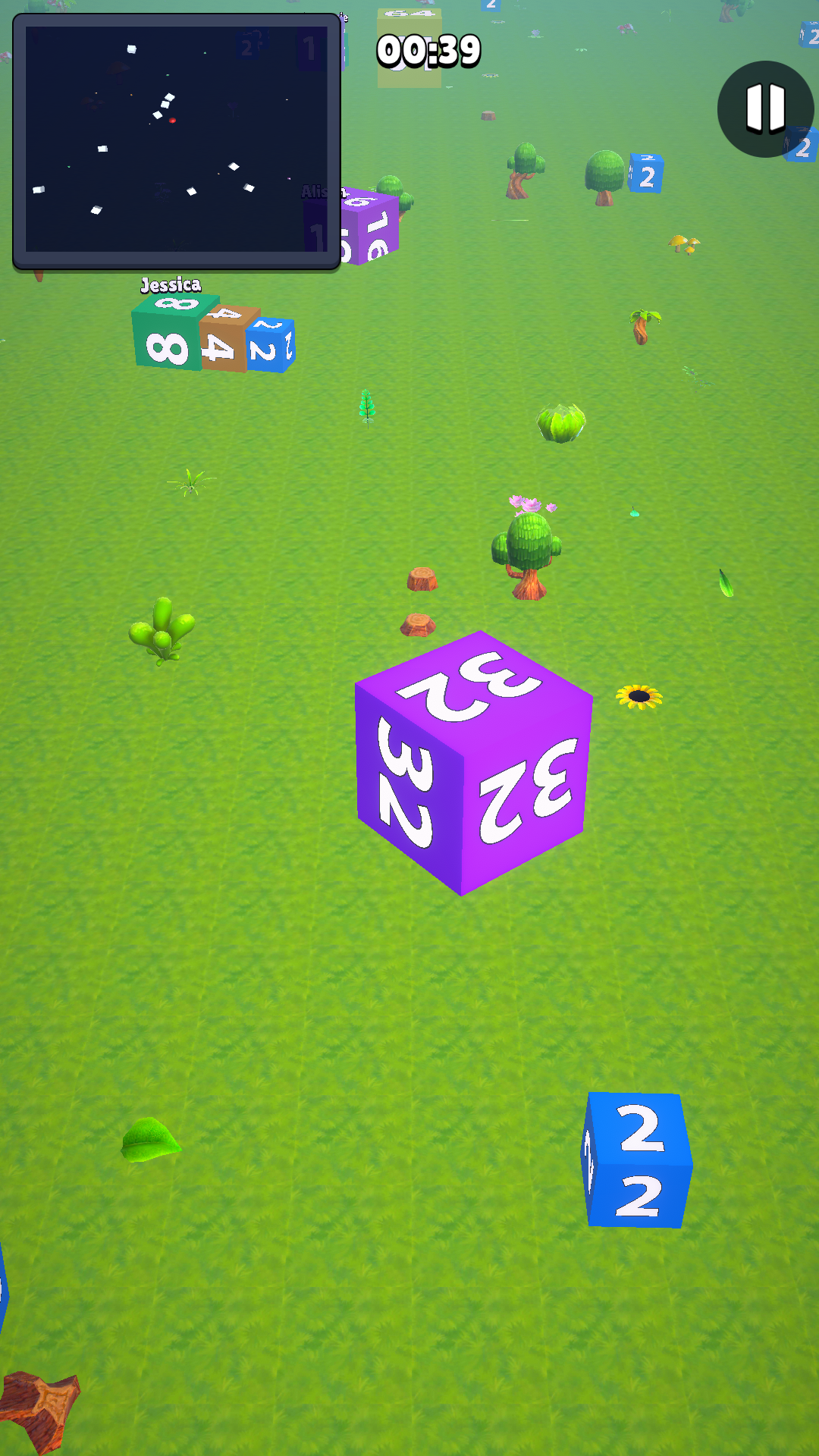 Cube arena 2048 Jungle android iOSTapTap