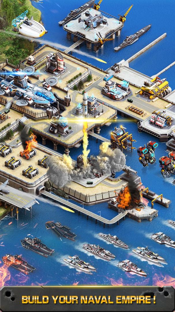 Battle of Warship : War of Navy 게임 스크린 샷
