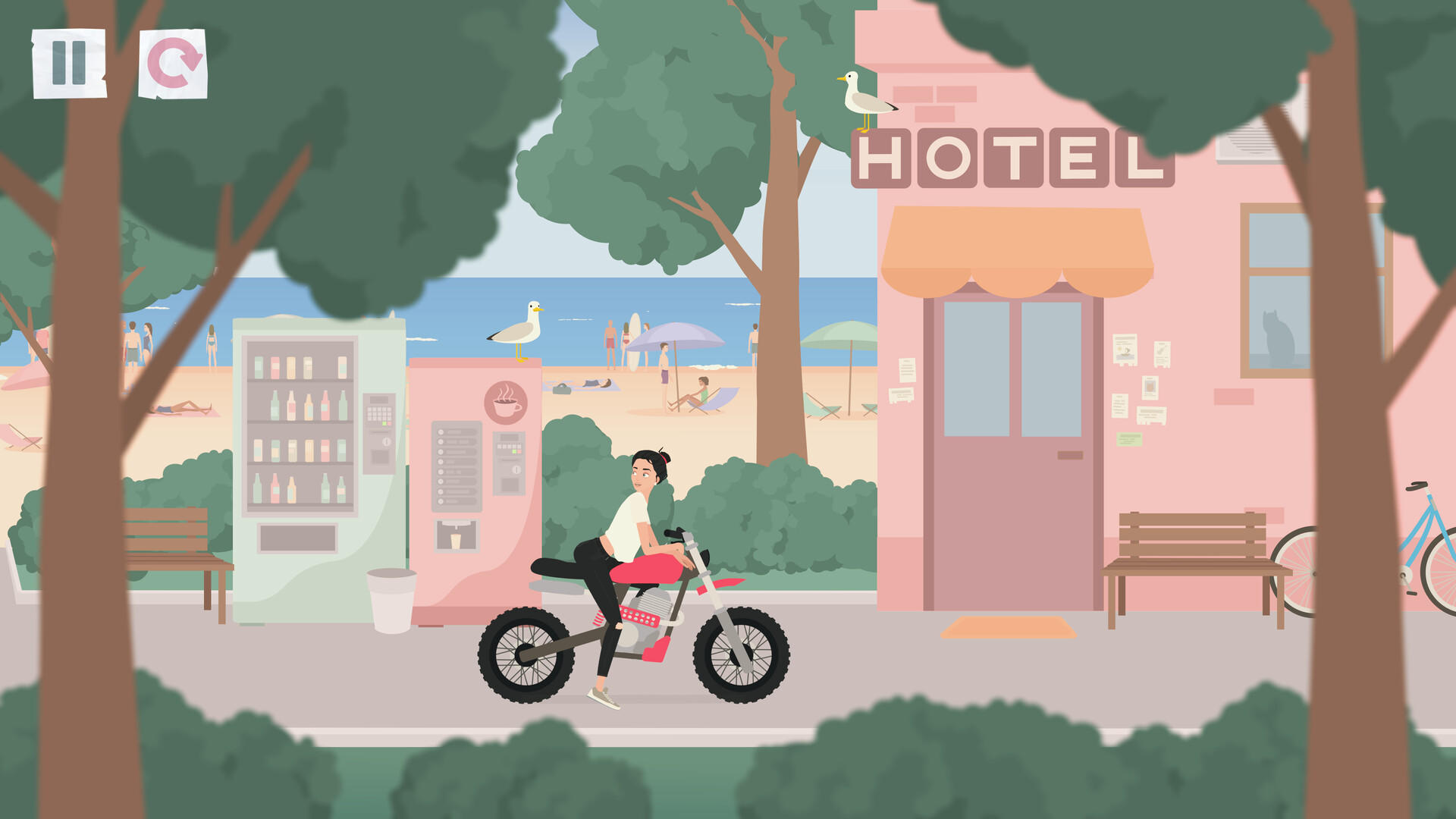 Summer Sprint Game Screenshot