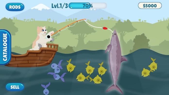 Captura de Tela do Jogo Go for Fish: My Fishing Life