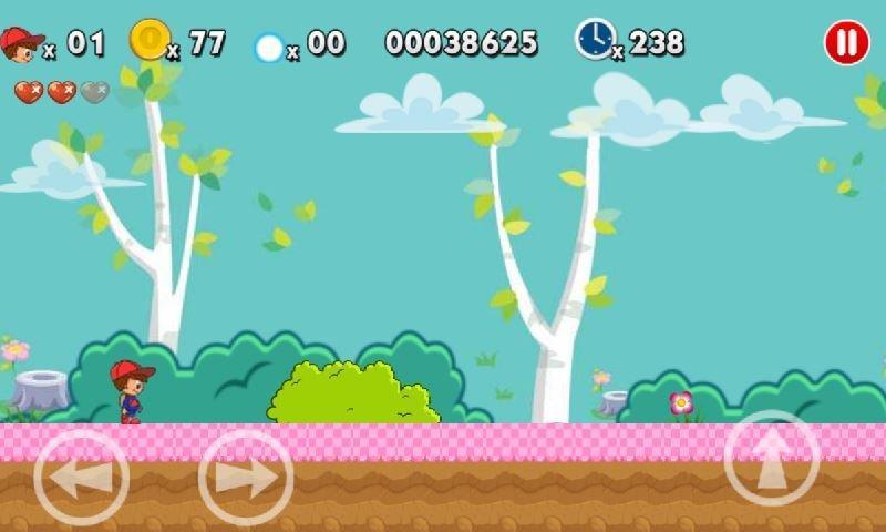 Super Candy World Game Screenshot